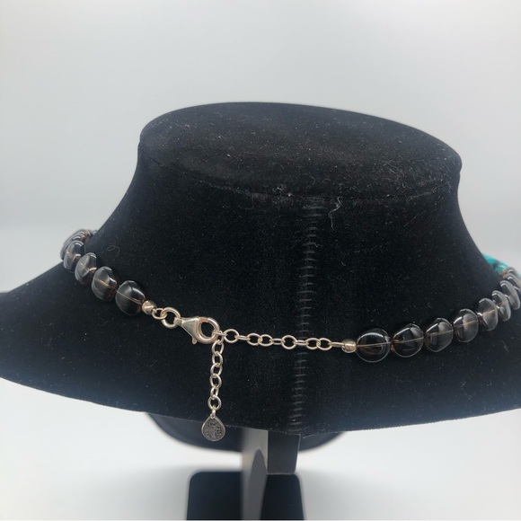 Studio Barse 925 sterling silver Turquoise necklace - Picture 7 of 8